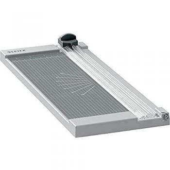 Leitz Precisión Cortadora de Papel A4 para Casa, Corta hasta 8 Hojas, Longitud de Corte 305mm, Cuchilla