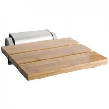 Hudson Reed - Asiento de Ducha Plegable con acabado en Bambú