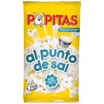 Popitas - Palomitas Saladas Para Microondas, Bolsa 100 g
