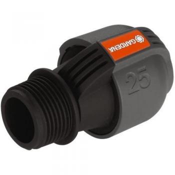 Conector Gardena 25 mm x 1 Rosca Macho para Sistema de Riego