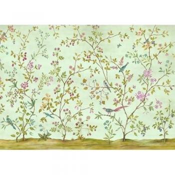 Papel Pintado No Tejido Aves del Paraíso, 350x250 cm