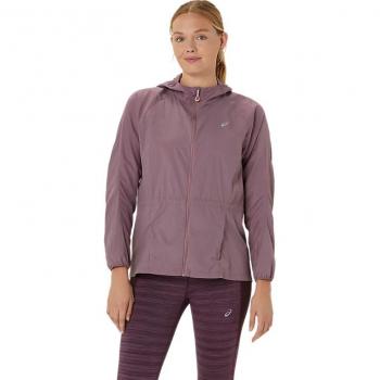 Asics Road Packable Jacket Femenino Morado