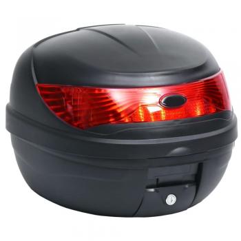 Topcase de 35 L para motocicleta con capacidad para un casco