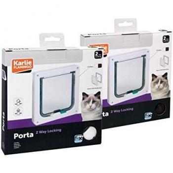 Karlie K&F Puerta Gato 2-Way Marrón