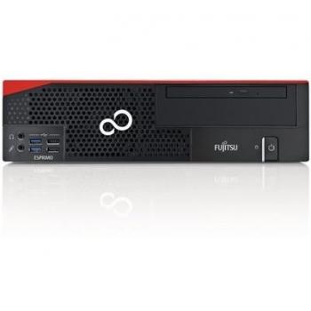 Fujitsu ESPRIMO D556 3.2GHz i5-6500 SFF Negro, Rojo - Ordenador de sobremesa