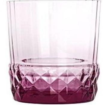 Set de 6 Vasos DOF América '20s Rosa Lila 37cl