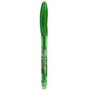 BIC Set 12 Paquetes Bolígrafo Bola Gelocity Verde Cancell 943443 illusion