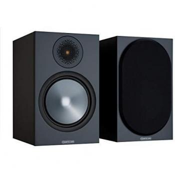 Altavoces Monitor Audio Bronze 100 6G - Pareja Compacta de Estantería, 100W, Color Negro