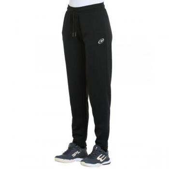 Camiseta de Manga Corta Bullpadel Nigran para Mujer - Negro - S y Pantalón de Felpa Bullpadel Nigran para Mujer - Negro - S