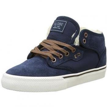 GlobeMotley Mid - Zapatillas de Skateboard Niños , Azul