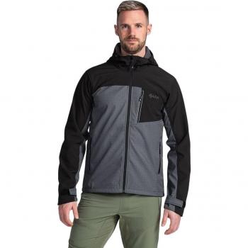 Kilpi Ravio Men's Softshell Hiking Jacket - Dark Grey XXL