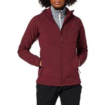 SALEWA Puez Pl W FZ HDY Sudadera con Cremallera, Mujer, Morado