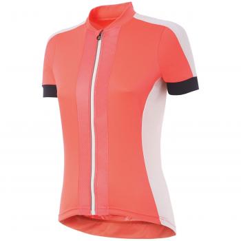 RH+ Spirit W, Jersey para Mujer, Mujer, ECD0555 282M, Psychotic Salmon/White/Black, M