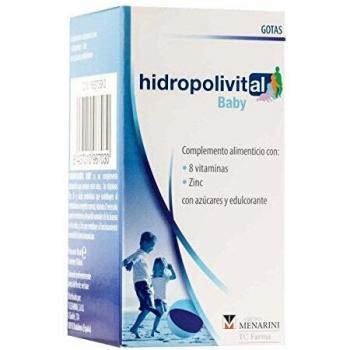 Hidropolivital Baby Multivitamin Supplement, 10 Single-Dose Vials, 10 ml