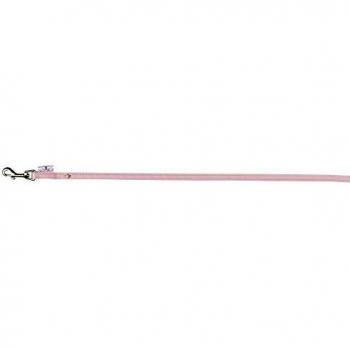 Trixie Softline Dog Princess Correa, 1,20 m x 10 mm, Color Rosa