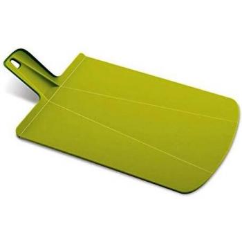 Joseph Joseph Chop2Pot Plus - Tabla de cortar plegable, color verde