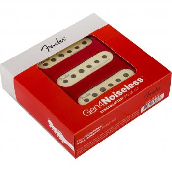 Fender Gen 4 Noiseless Stratocaster Pickup Set - Single Coil Electric Guitar Pickups