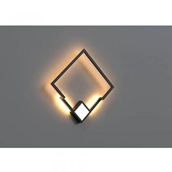 Aplique de Pared LED Regulable Mantra Boutique 25W Negro 3000K 1370lm con Garantía de 3 Años