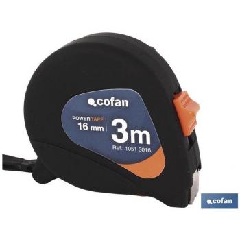 Flexómetro Antideslizante 25mm X 8 Mts