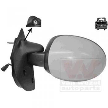 Espejo retrovisor VAN WEZEL 4343807, tipo espejo retrovisor, características: fabricado por VAN WEZEL, número de pieza 4343807, diseñado para vehículos específicos, incluye soporte y ajuste eléctrico (si aplica