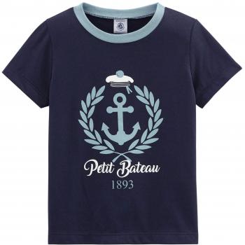 Petit Bateau Bilvie, Camiseta para Niños, Azul