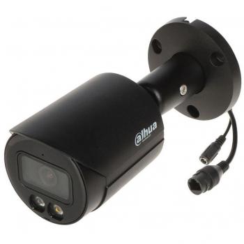 Cámara IP Dahua 4MP Bullet WizSense con Doble Luz Fija (IPC-HFW2449S-S-IL-0280B) - Color Negro