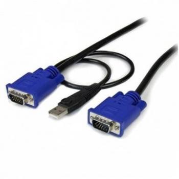 StarTech.com 6ft Ultra-Thin USB VGA 2-in-1 KVM Cable