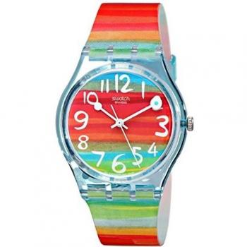 Swatch Reloj Analógico de Cuarzo para Mujer con Correa de Plástico – GS 124