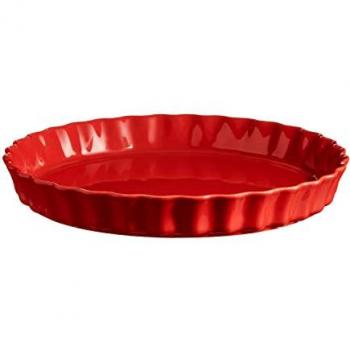 Molde para tarta clásico Emile Henry 31 cm color Burdeos