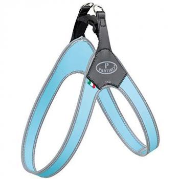 Trixie Pratiko Step-In Arnés XXS – XS : 35 cm Azul Claro