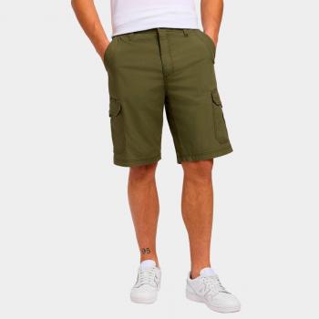 Pantalones Cortos Cargo Lee Xm Extreme Motion Crossroad Verde Caqui 29