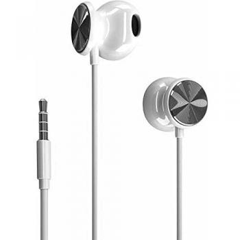 Auriculares HP DHH-1112 Earpod con Micrófono y Conector Jack 3.5mm - Blanco