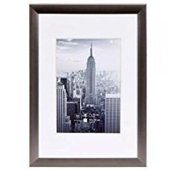 Marco de fotos Henzo Manhattan 10x15 cm acero gris oscuro