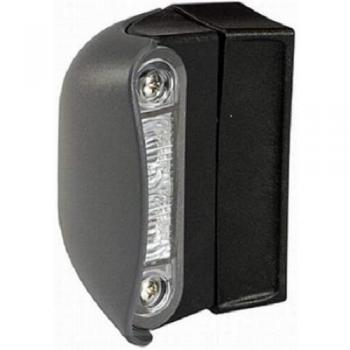 Luz LED para matrícula HELLA 2KA 959 640-607 - Exterior trasero - 12/24V - Cristal transparente - Cable de 2500mm