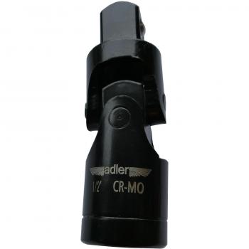 Adler Przegub Udarowy 1/2 - Accesorio de herramientas, articulación universal para impactos, compatible con llaves de impacto de 1/2, fabricado en acero aleado, diseño robusto y dur