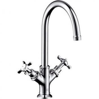 Hansgrohe Axor Montreux Mezclador de Lavabo de 2 manijas 210, desagüe automático - 16502000