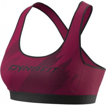 Sujetador Dynafit Alpine Graphic Bra (Rojo remolacha) mujer - L