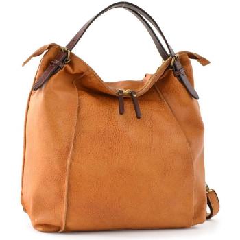 Bernice Bolsos de Mano de Cuero de Vaca Bolsos de Hombro Mochila Multifunción Vintage