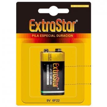 Batería Extrastar 6F22 9V, Toallitas para Bebé Baby Lindo y Sartenes Antiadherentes Mejoradas MAGEFESA Grana de Acero Esmaltado Vitrificado para Inducción y Lavavajillas