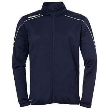 uhlsport Stream 22 Classic Jacket Chaqueta de poliéster con Cuello Alto, Unisex Adulto, Navy/White, 4XL