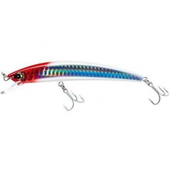 Yo-Zuri Crystal Minnow Yozuri Crystal Minnow Sinking Lure, Cabeza roja, 2 – 3/4 