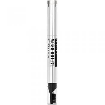 Maybelline New York, Stick de cejas, Efecto laminado, Fórmula en cera, resultado natural, Tattoo Brow Lift Stick, Tono 04 Deep Brown