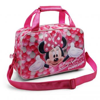 Karactermania Minnie Mouse Bubblegum Bolsa de Deporte Infantil, 38 cm, Rosa