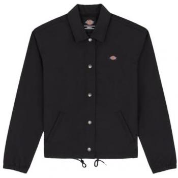 Dickies Oakport Women's Cropped Coach Jacket Black Size S