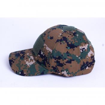 Camuflaje Velcro gorro Simplicity Outdoor Sun Hat gorro de Ejército Camuflaje exterior Tactical Gorra Para Pesca Senderismo Caza Digital Jungle Camo