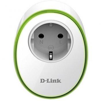 D-Link DSP-W115 - Enchufe Inteligente WiFi, Control Desde móvil o Tableta Mediante App Gratuita mydlink, programación horaria ON/Off, Compatible Amazon Alexa y Google Home, IFTTT, Blanco