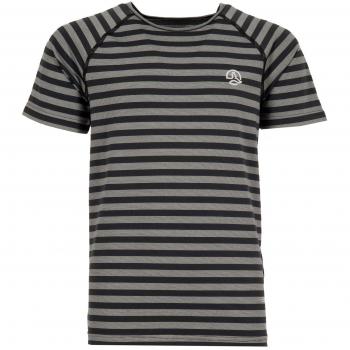 Ternua ® Imron Camiseta, Niños, Black Stripes, 06