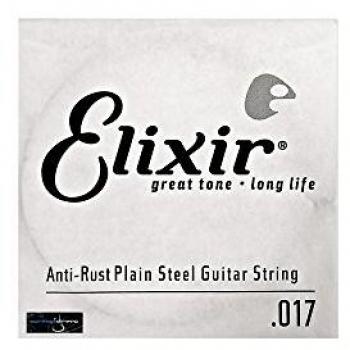 Elixir .017 Anti-Rust Plain Steel Single Guitar String