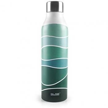 Botella Térmica Reutilizable de 0.5L en Acero Inoxidable de Doble Pared Marea IBILI