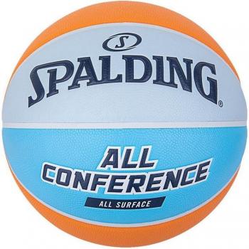 Balón de Baloncesto Spalding All Conference Naranja Sintético Tamaño 5